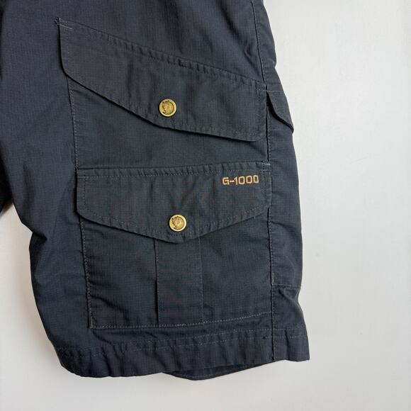 FjallRaven Mens Vidda Pro Lite Cargo Shorts Black 10” - 36 - Picture 2 of 8